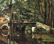 Paul Cezanne bridge Muncie painting
